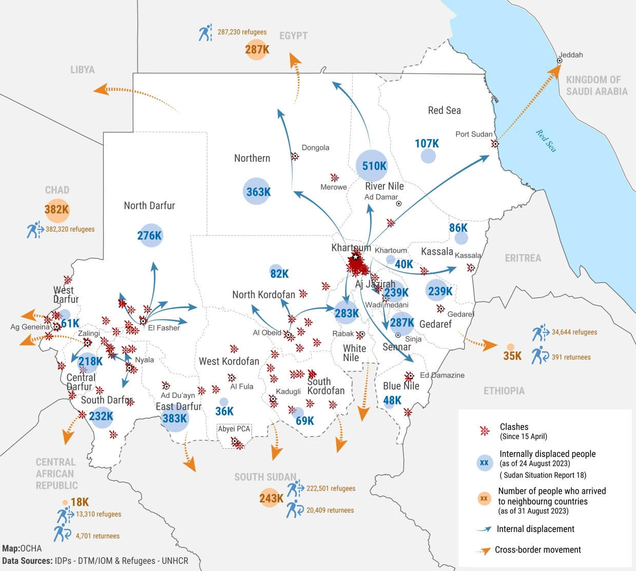 Battles continue in Sudan, at least 4,8 million people fled their homes - Dabanga Radio TV Online